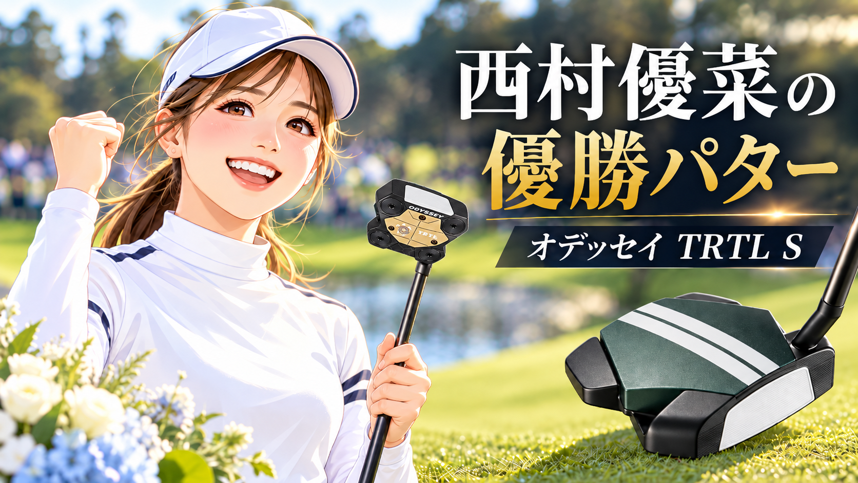 西村優菜の優勝パターはオデッセイTRTL S！米ツアー初Vを支えたモデルを調査